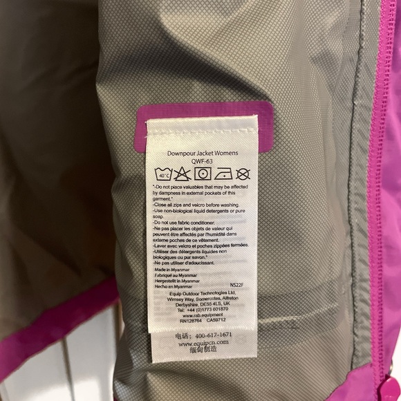 Rab Downpour Waterproof Jacket Women's - Picture 9 of 11